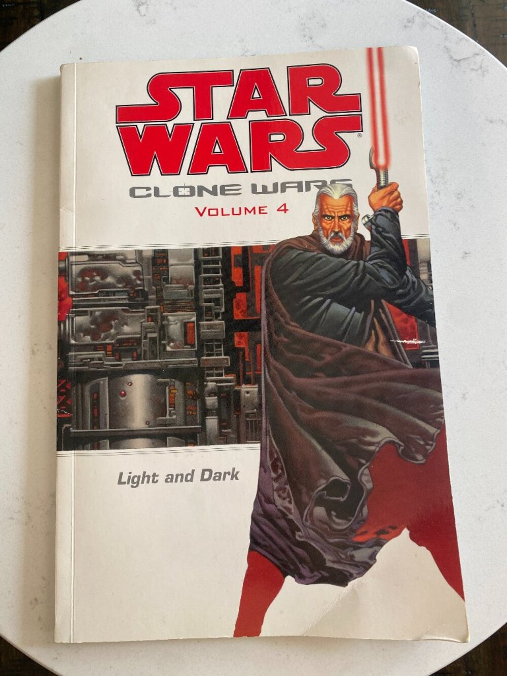Star Wars Clone Wars Vol 4 Light and Dark TPB Dooku Dark Horse 2004 1st Edition